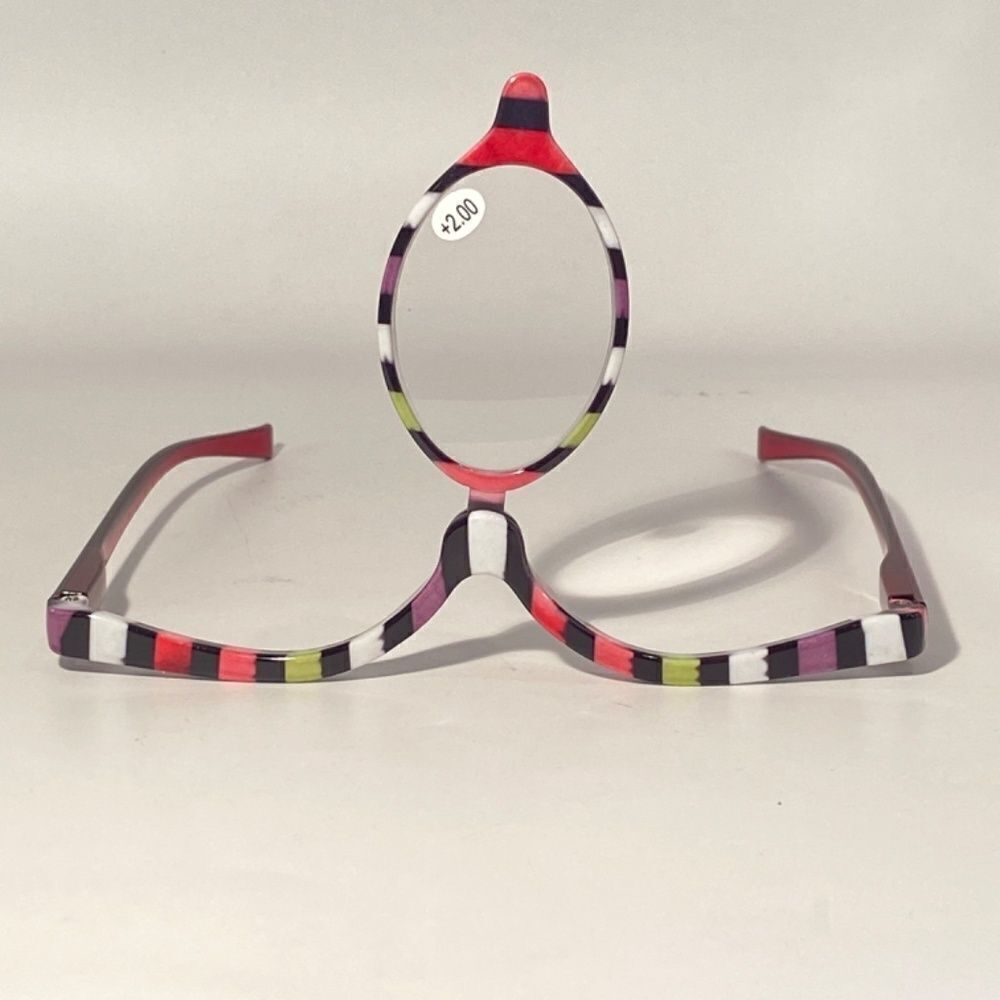 0980 Makeup Cosmetic 2.00 Flip Magnifying Glasses For Precision Application N… - Picture 3 of 10